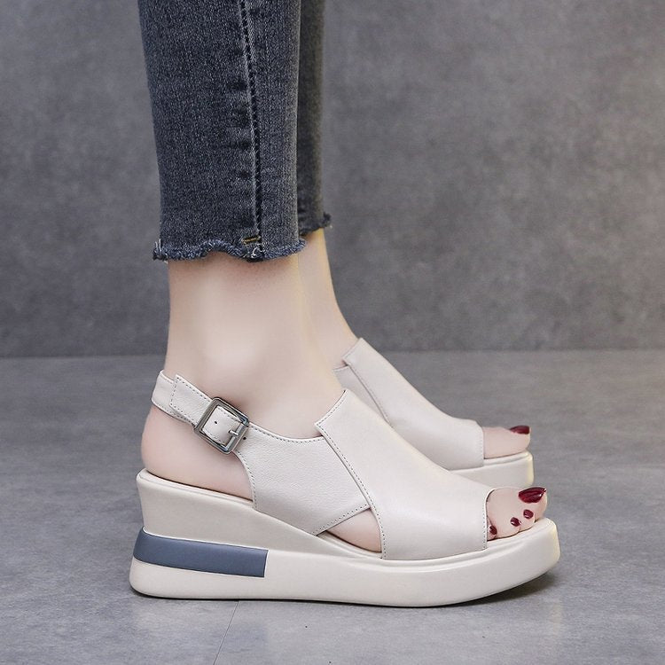 Sandales en mode rétro Roman pour Femmes - Romany