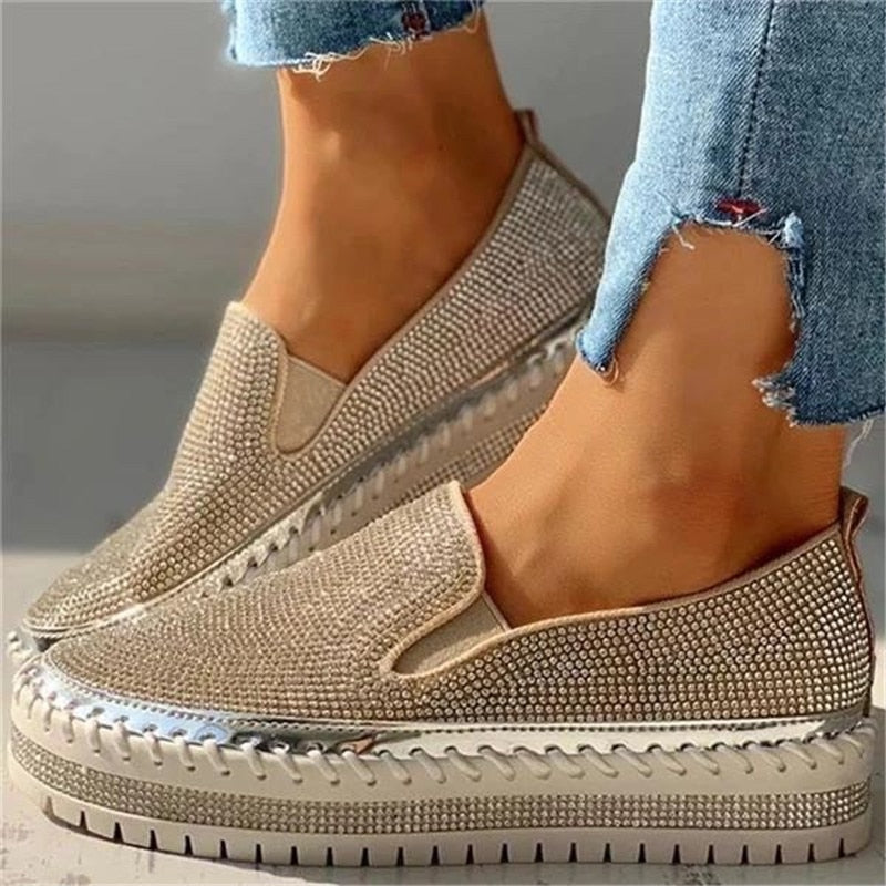 Chaussures orthopédiques vulcanisées à plateforme pour femmes - Zaho