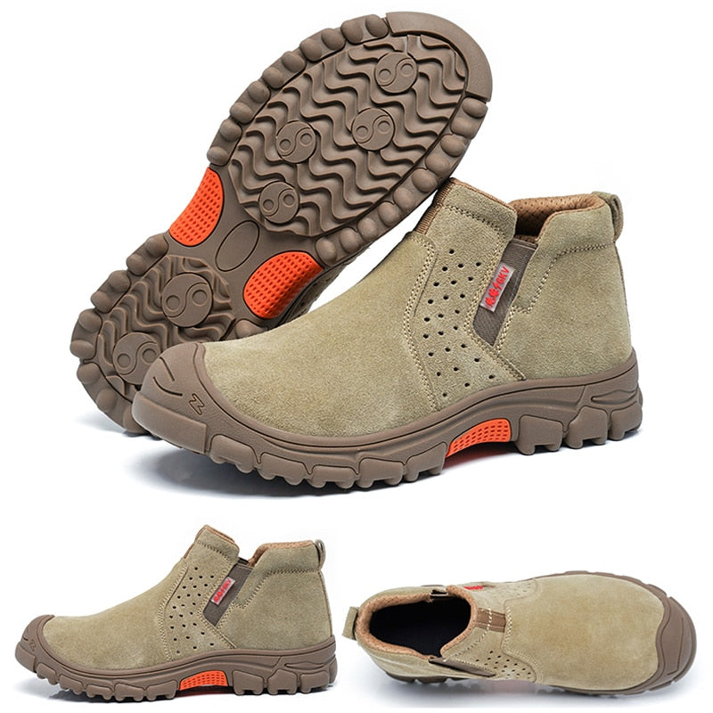 Chaussures de sécurité Anti-écrasement indestructibles pour hommes - Boot-You