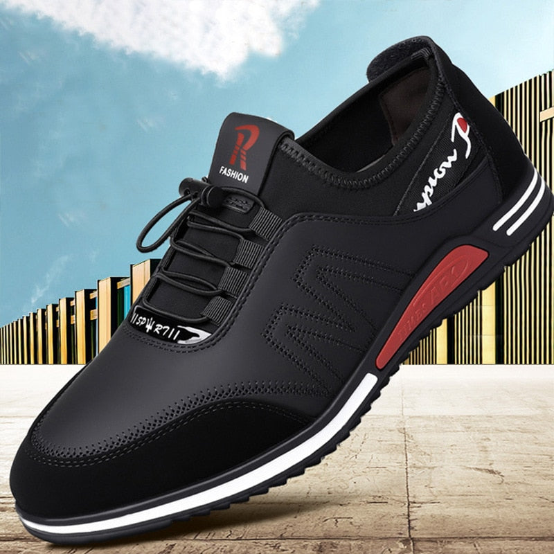 Lässige Lederschuhe für Herren – Bitstyle