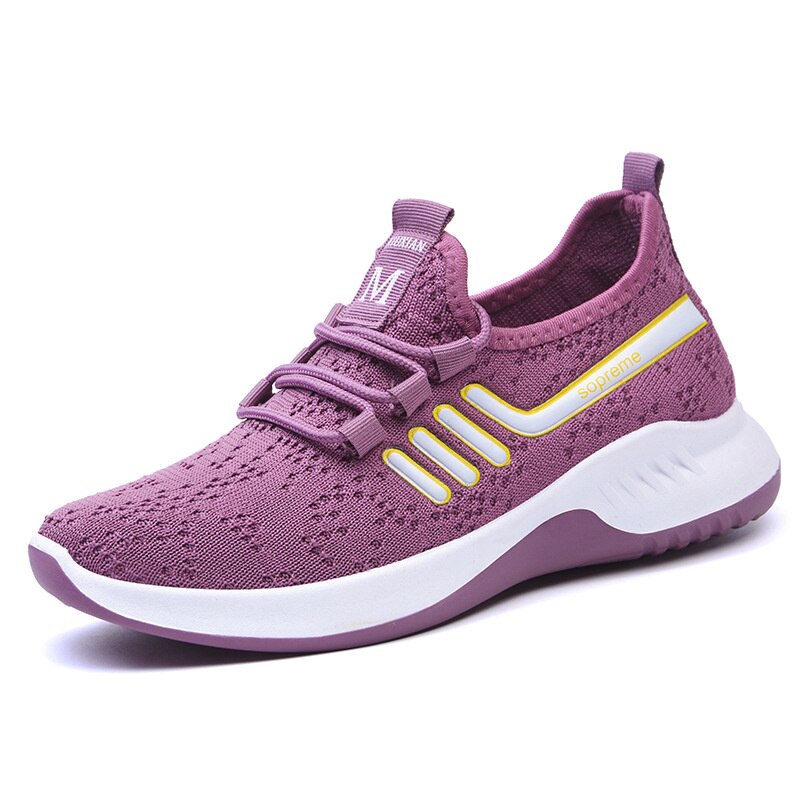 Chaussures orthopédiques de sport en toile à lacets pour femmes