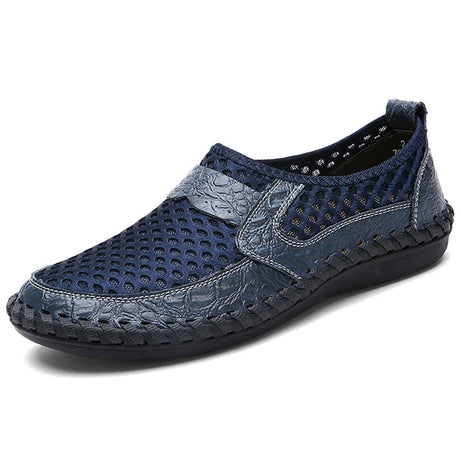 Lässige, flache, handgefertigte Schuhe für Herren – Trigo