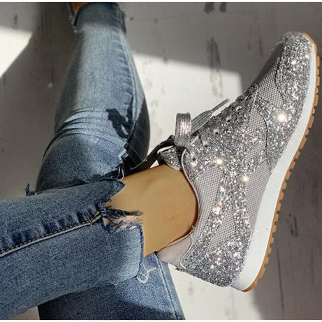 chaussures orthopédiques décontractées à paillettes - Vanshe