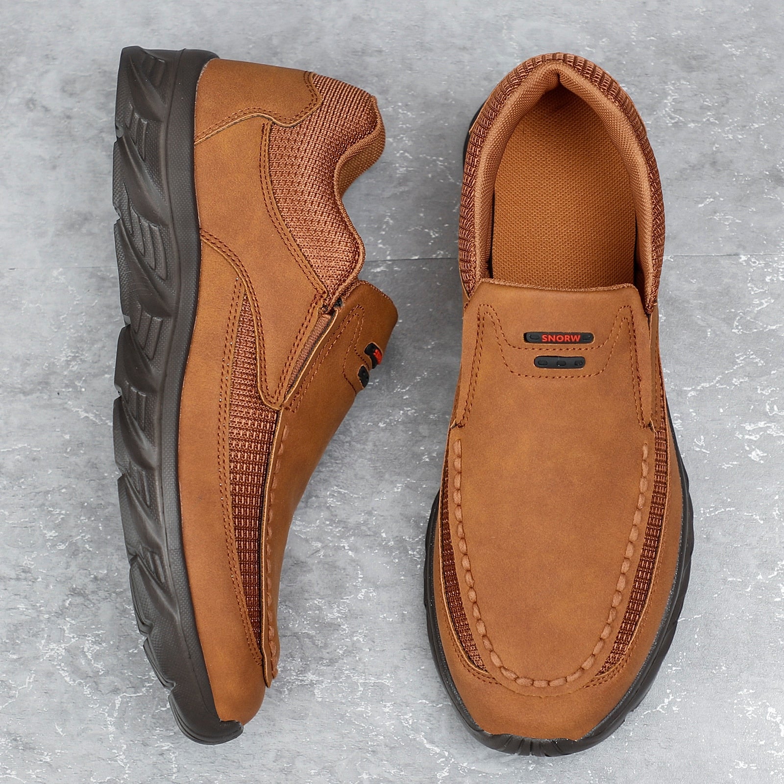 Lässige Lederschuhe für Herren - Airdas -