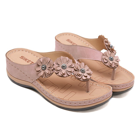 Tongs Orthopédiques pour Femmes, Style Bohême