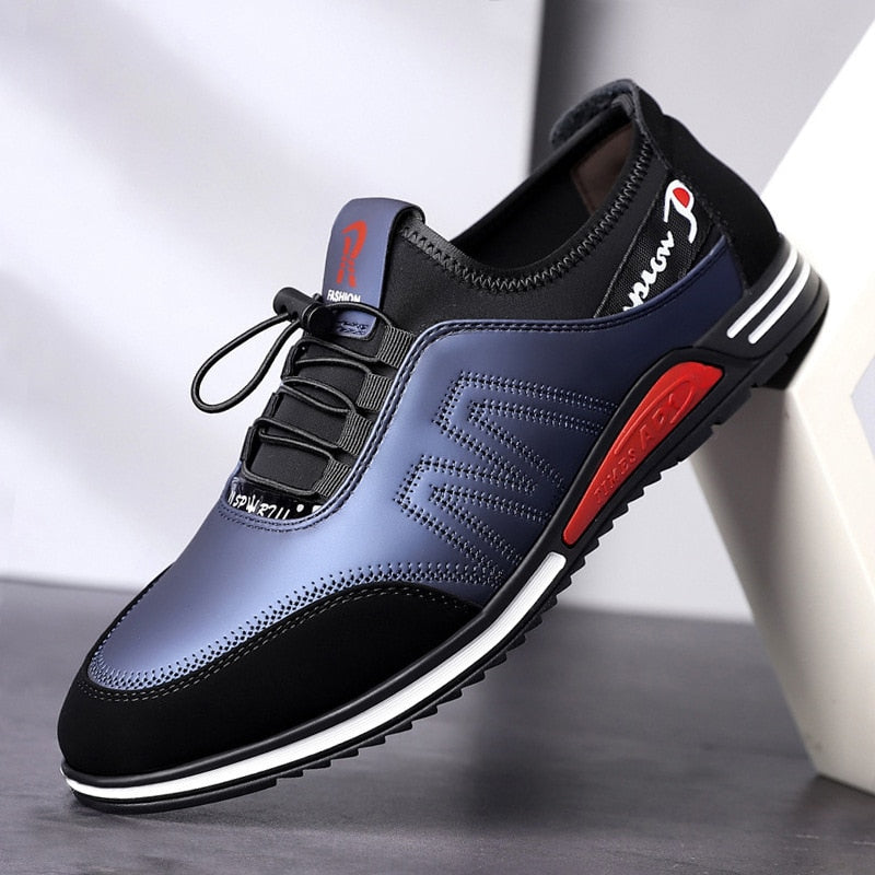 Lässige Lederschuhe für Herren – Bitstyle