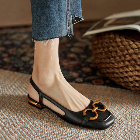 Sandales à Talons Bas pour Femme - Zenya