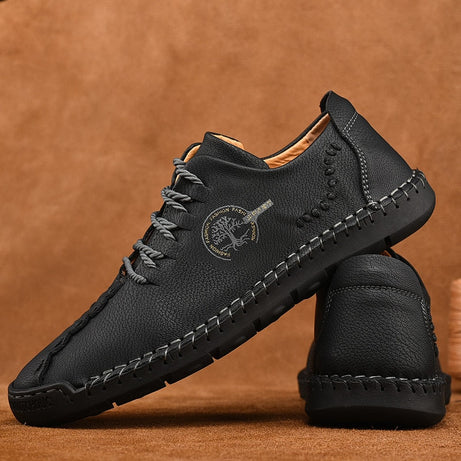 Mocassins en cuir faits à la main pour hommes