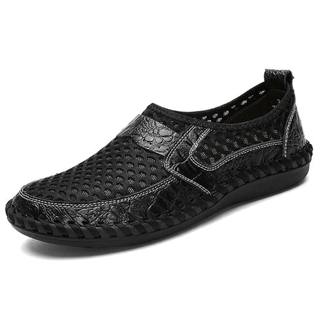 Lässige, flache, handgefertigte Schuhe für Herren – Trigo