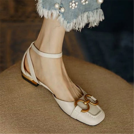 Sandales à Talons Bas pour Femme - Zenya