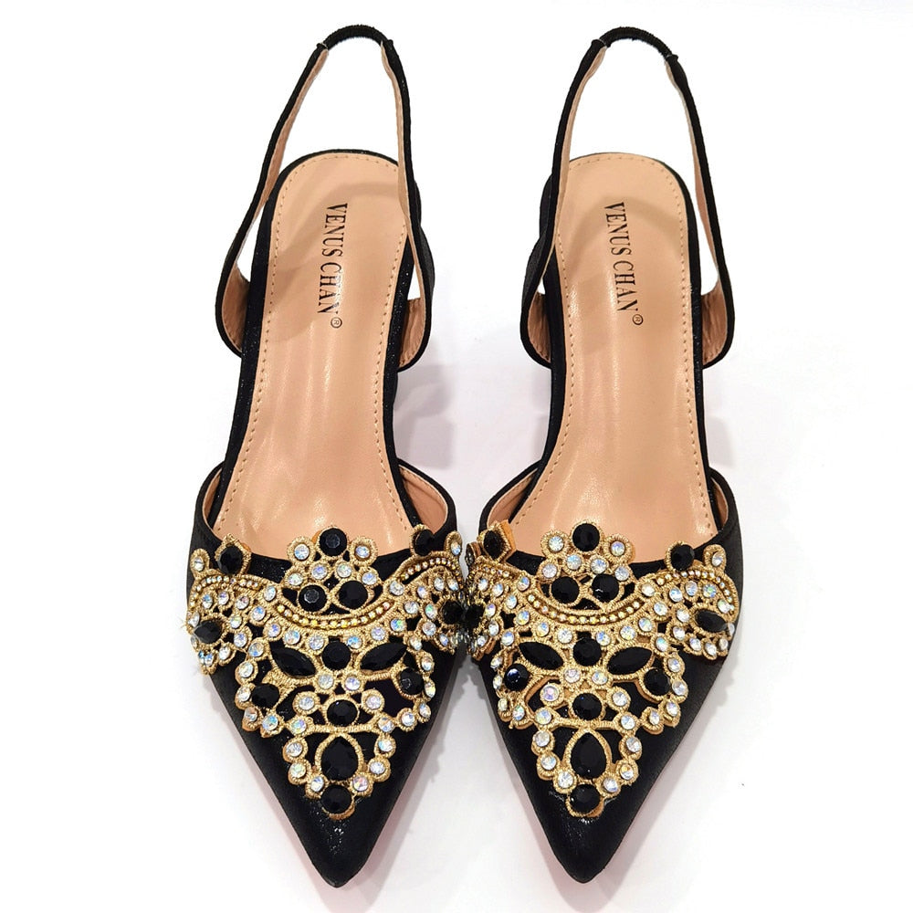 Ensemble Chaussures Style Italien Et Sac À Main