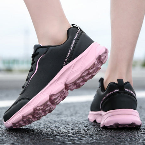 Chaussures orthopédiques vulcaniser en cuir PU pour femmes - Sylvi