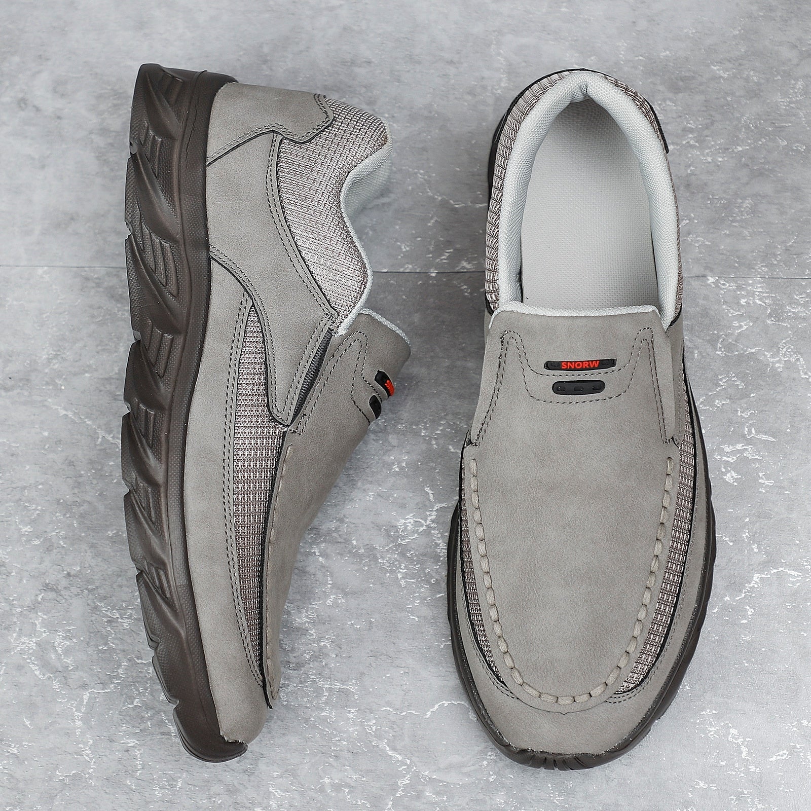 Lässige Lederschuhe für Herren - Airdas -