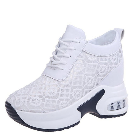 Chaussures à Plate-Forme en dentelle