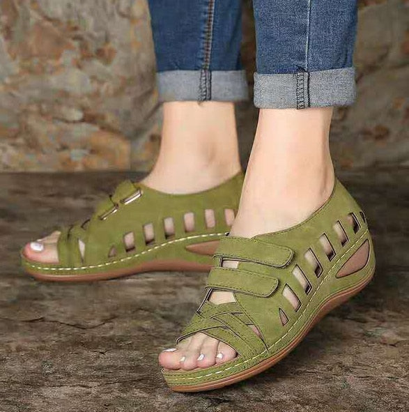 Sandales été à enfiler pour femmes - Syramica