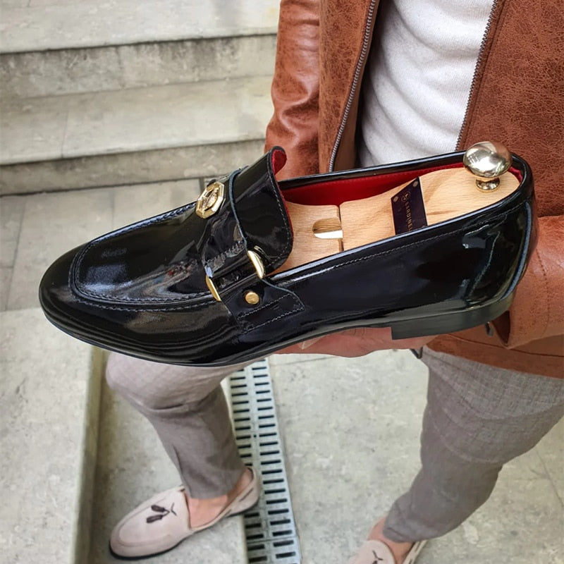 Slip-on-Schuhe für Herren für Büro und Beruf – Kio