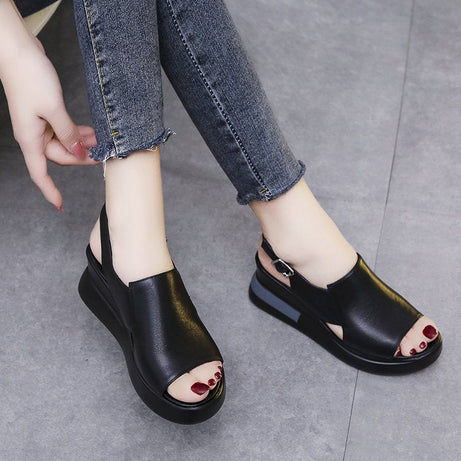 Sandales en mode rétro Roman pour Femmes - Romany