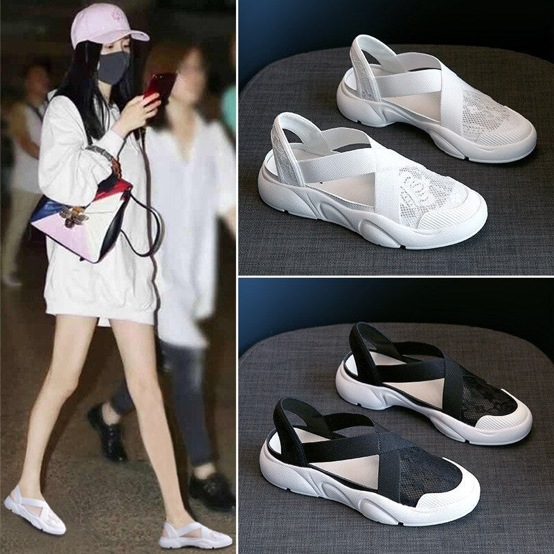 Atmungsaktive Sandalen mit weicher Sohle für Damen – Brio