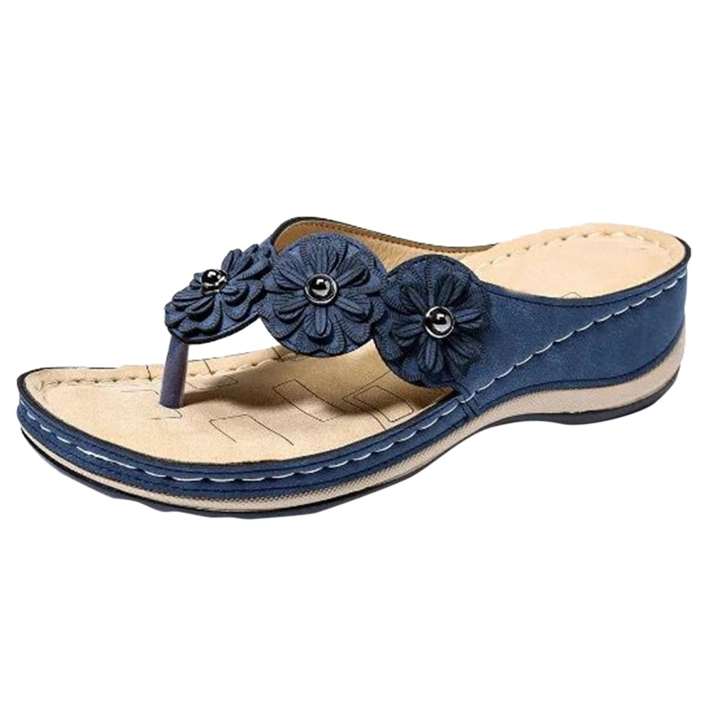 Orthopädische Flip-Flops für Damen im Bohemia-Stil