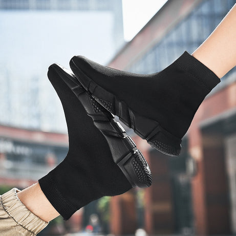 Baskets hautes en maille - Chiva