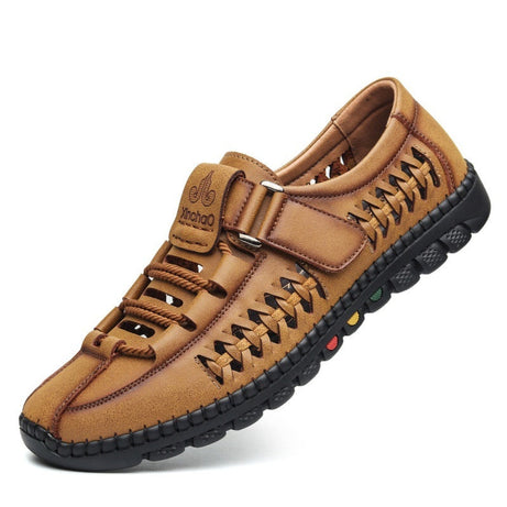 Atmungsaktive Ledersandalen für Herren – Zimo
