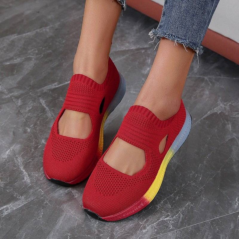 Baskets orthopédiques arc-en-ciel Aguilla