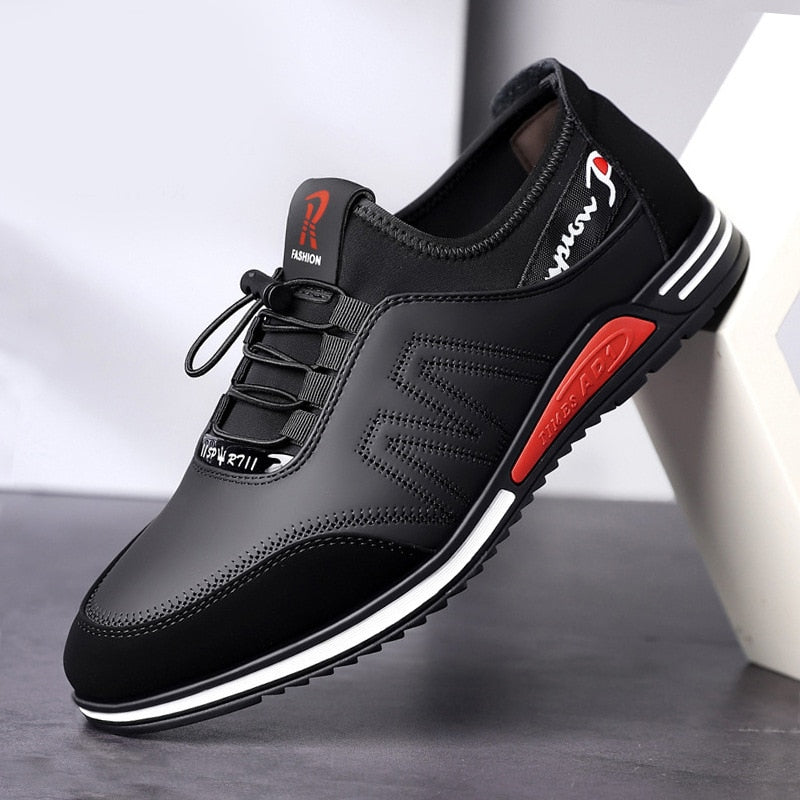 Lässige Lederschuhe für Herren – Bitstyle