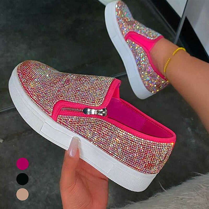 Mocassins brillants confort +