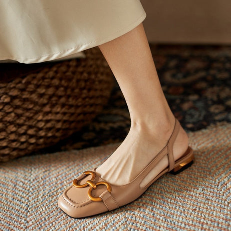 Sandales à Talons Bas pour Femme - Zenya