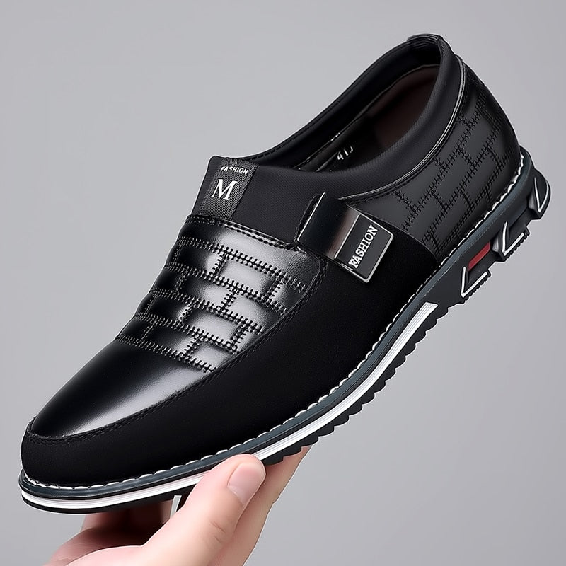Herrenschuhe aus atmungsaktivem Leder - Maximilian