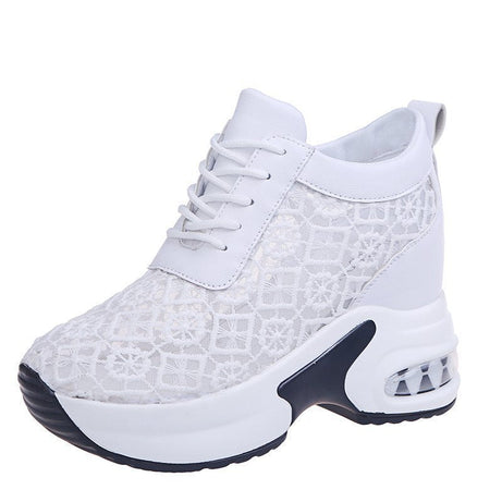 Chaussures à Plate-Forme en dentelle