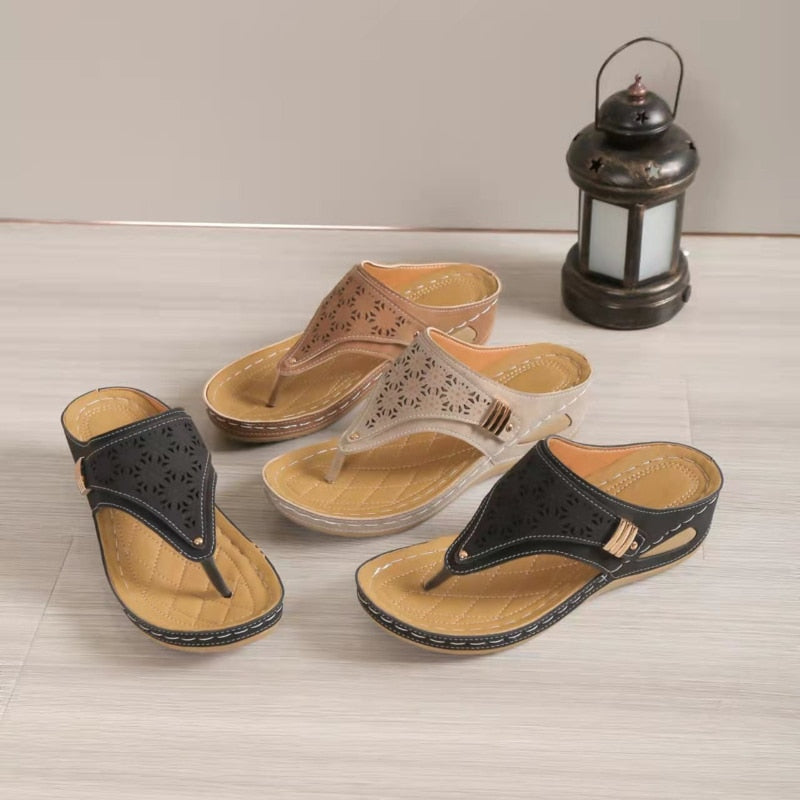 Strand-Keilsandalen für Damen – Sill