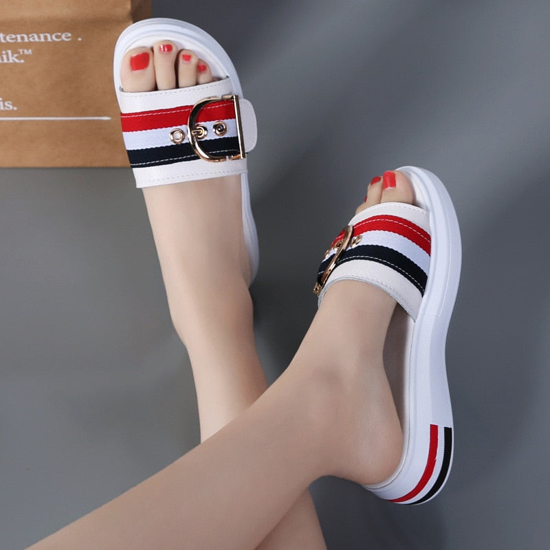 Sandales Plates Confortables pour Femme - Egypto