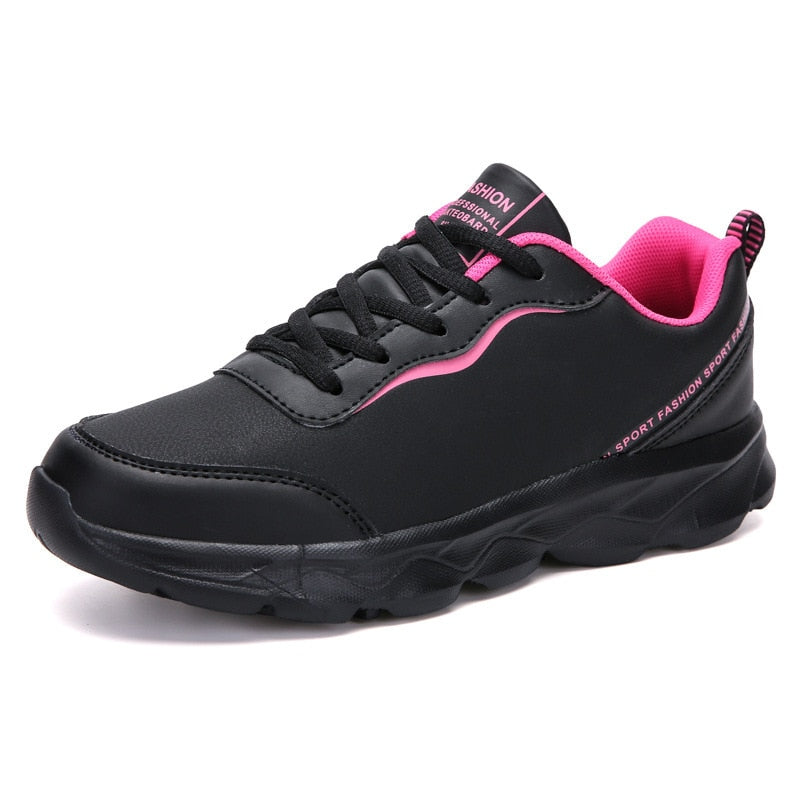 Chaussures orthopédiques vulcaniser en cuir PU pour femmes - Sylvi
