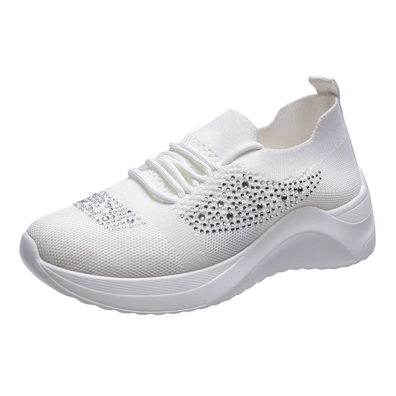 Lässige Glitzer-Wanderschuhe für Damen