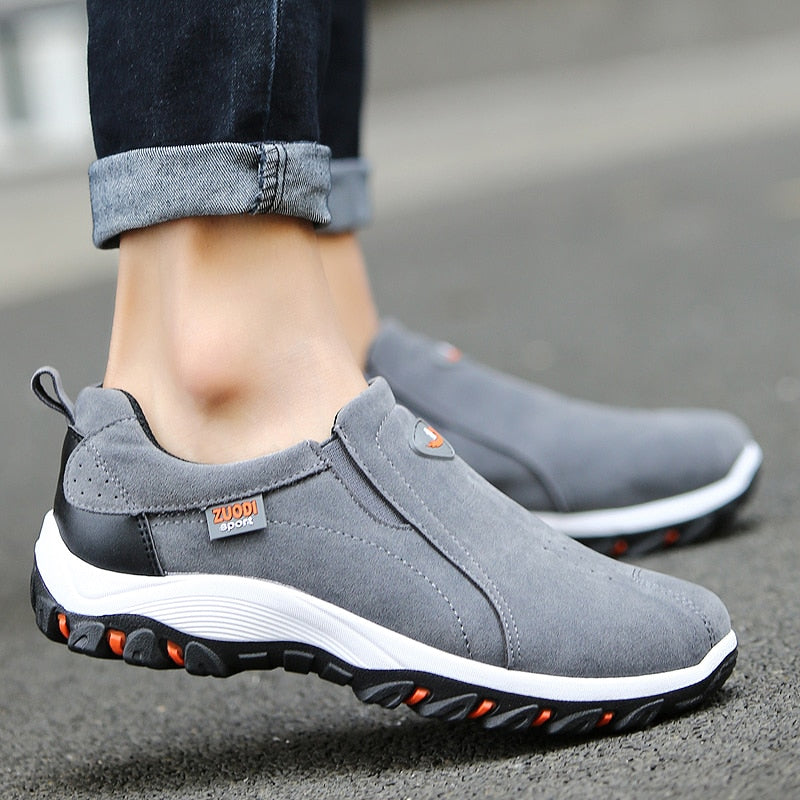 Bequeme orthopädische Herrenschuhe Zuodi