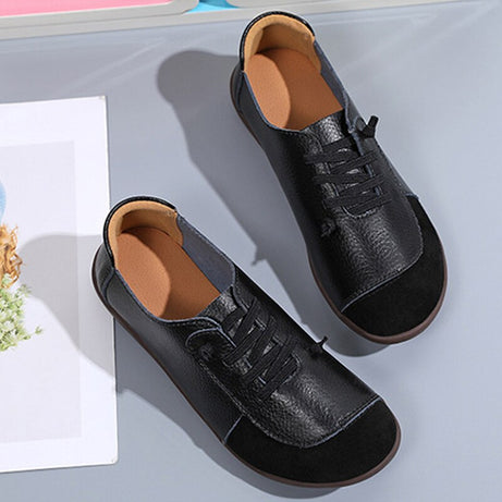 Chaussures orthopédiques à enfiler en cuir