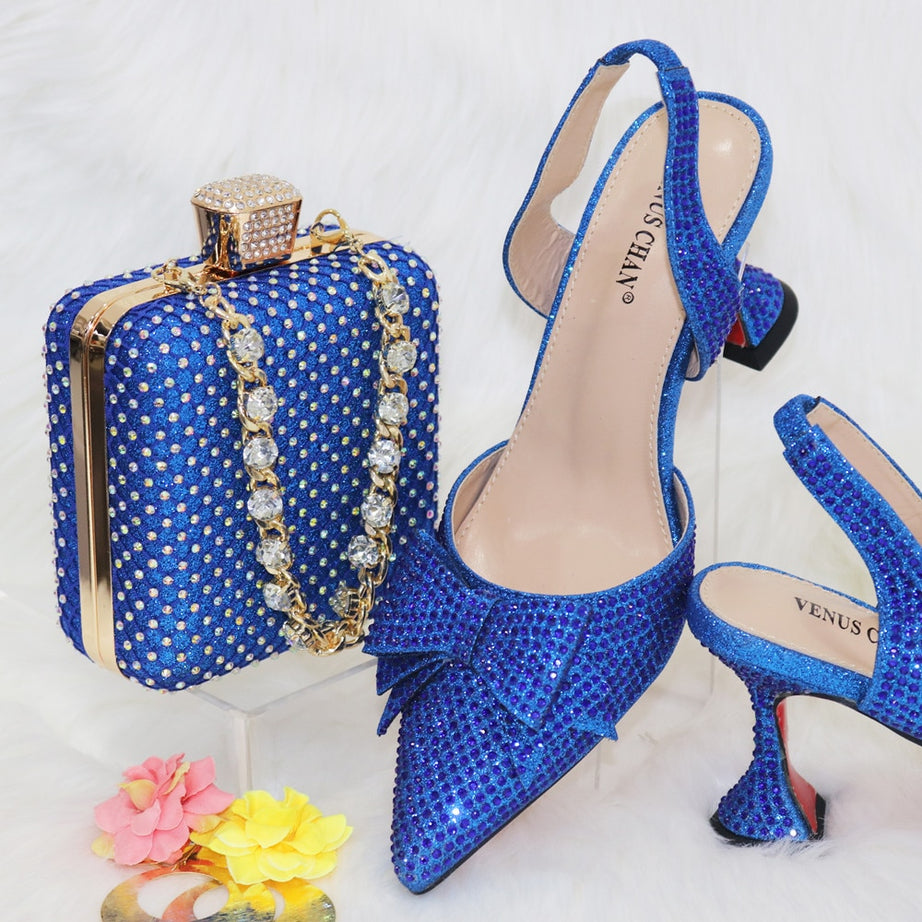 Schicke Schuh- und Handtaschensets – Stiletto