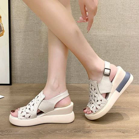 Keilsandalen für Damen - Aspira