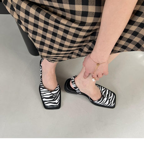 Sandalen mit flachem Absatz für Damen – Anitia