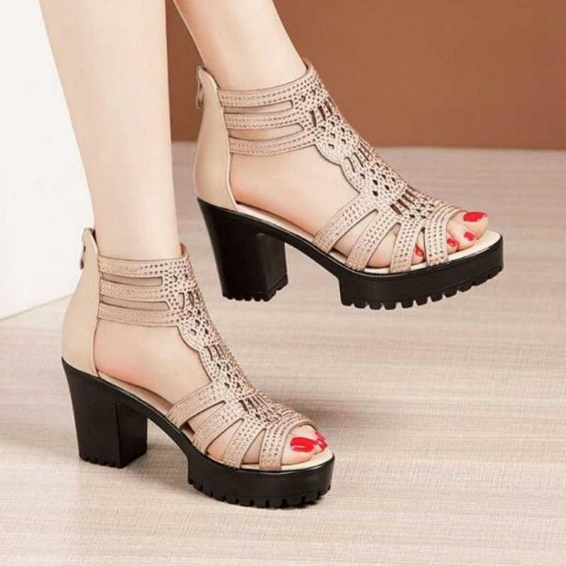 High-Heel-Sandalen für Damen – Heely