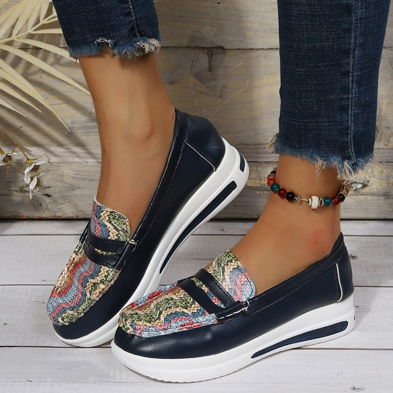 Lässige orthopädische Keilschuhe für Damen – Zenko