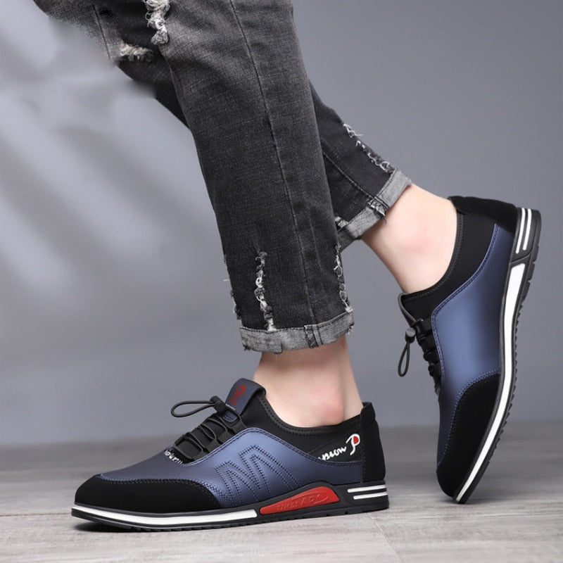 Lässige Lederschuhe für Herren – Bitstyle