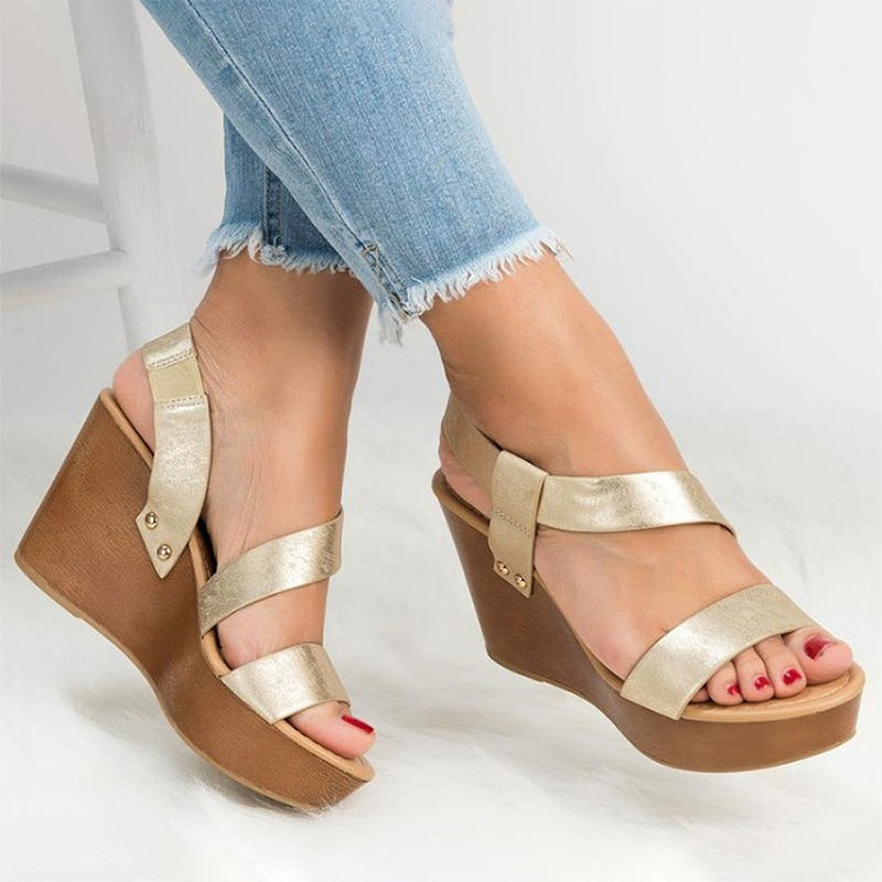 Keilsandalen für Damen - Sapa