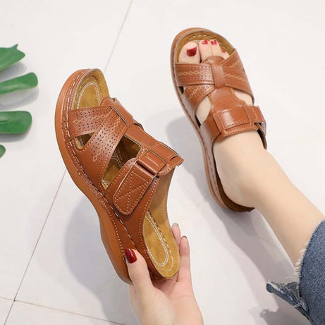 Orthopädische Keilsandalen - Confort+