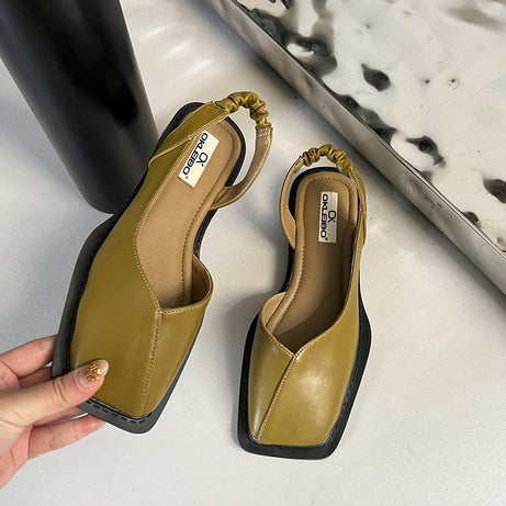 Sandalen mit flachem Absatz für Damen – Anitia
