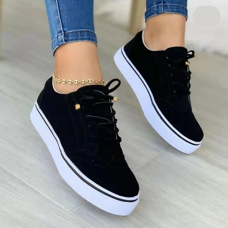 Chaussures orthopédiques plates stylées pour femmes