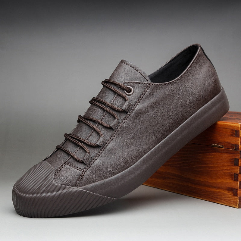 Chaussures basses en cuir pour hommes - Vonys