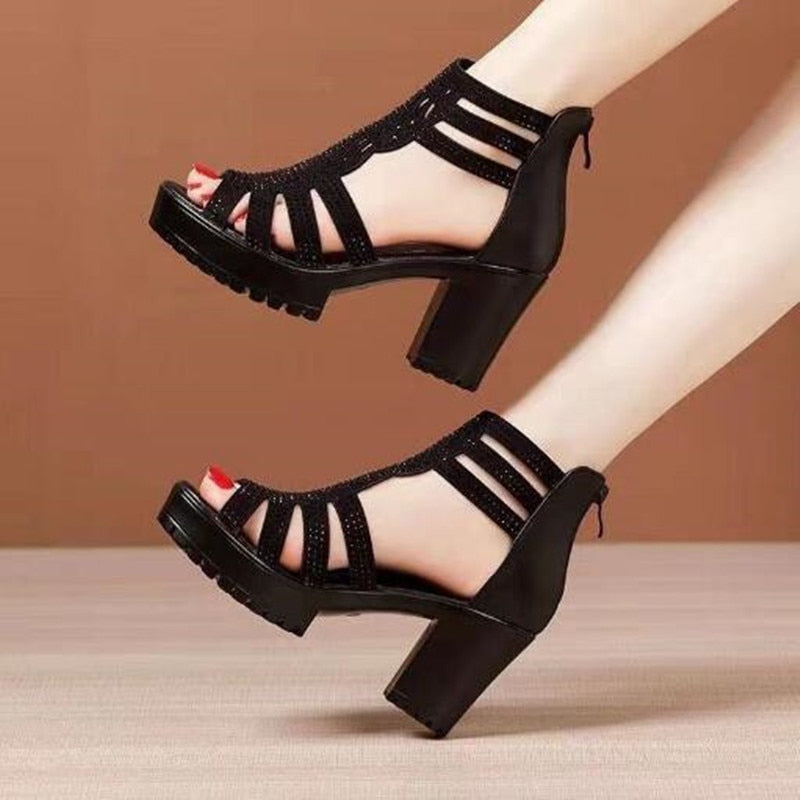 High-Heel-Sandalen für Damen – Heely