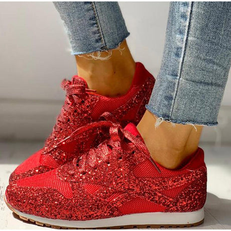 chaussures orthopédiques décontractées à paillettes - Vanshe